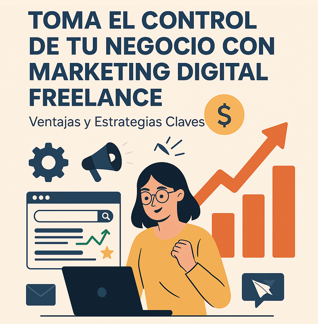 Toma el control de tu negocio con Marketing Digital Freelance: ventajas y estrategias claves